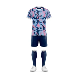 Uniformes de fútbol personalizados completo al por mayor camiseta pantaloneta medias